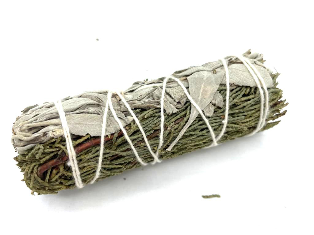 Smudge Stick – White Sage & Juniper 10cm
