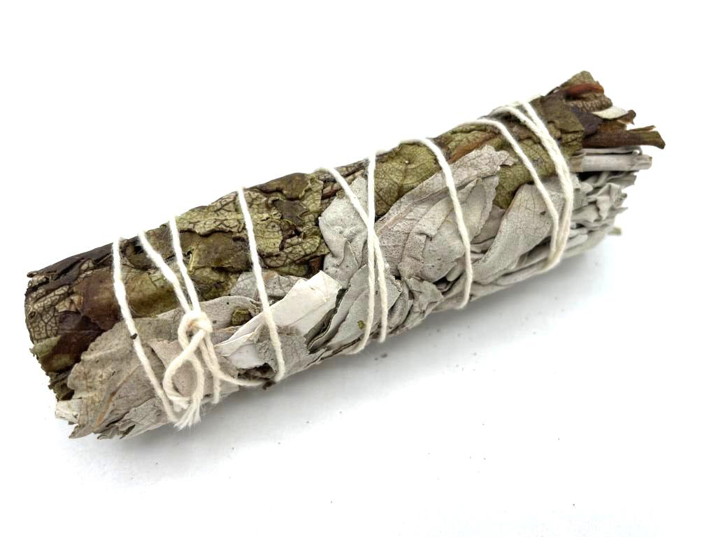 Smudge Stick – White Sage & Yerba Santa 10cm