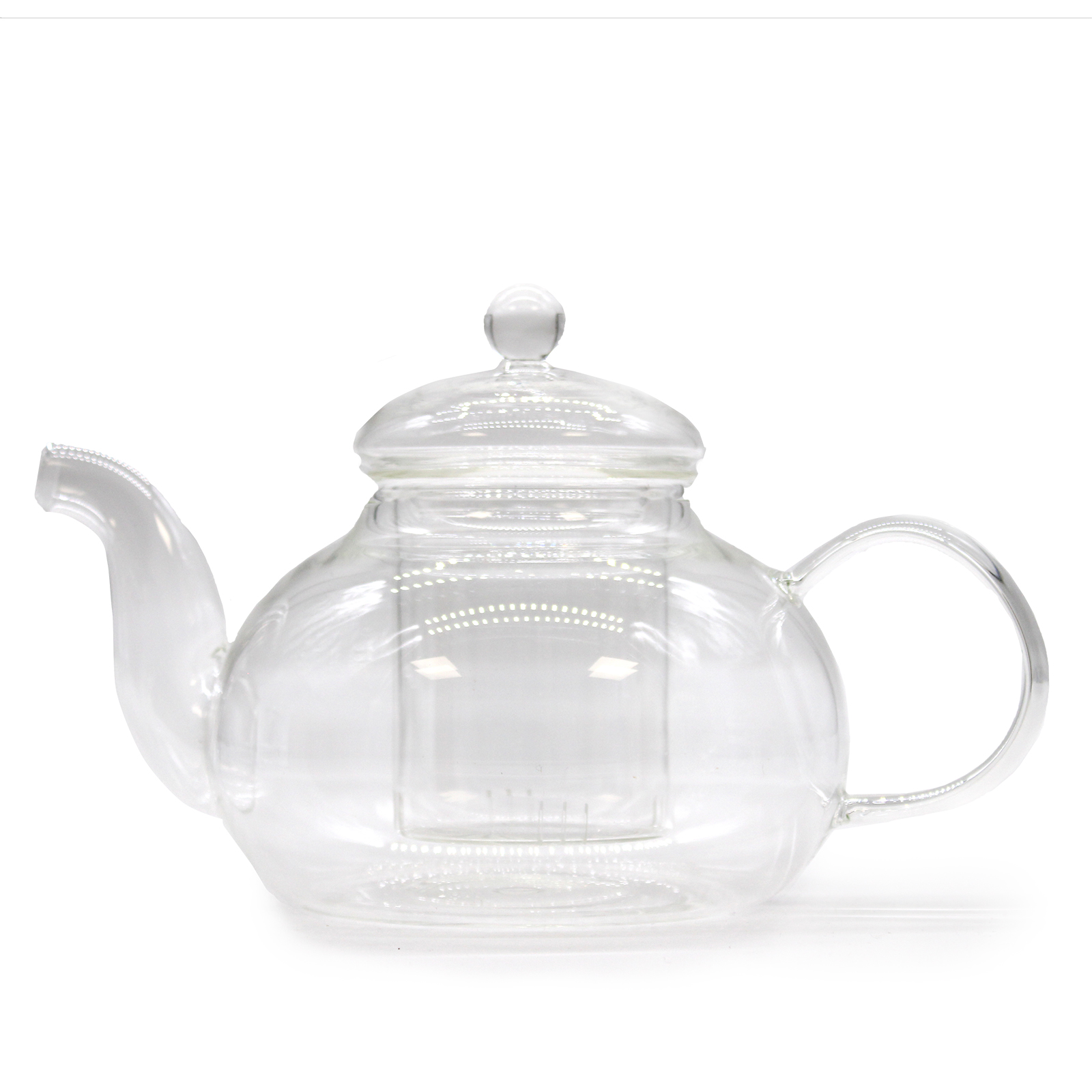 Glass Infuser Teapot – Round Pearl – 800ml